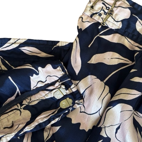 Vintage 90's Evan Picone  Navy Blue and Pink Floral skirt Set - Large - Picture 11 of 11